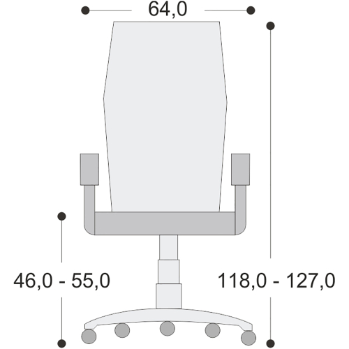Chair Owen HB mesh black, 1000000000030048 05 