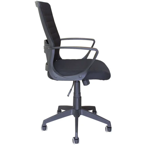 Chair Caen fabric black, 1000000000030314 03 