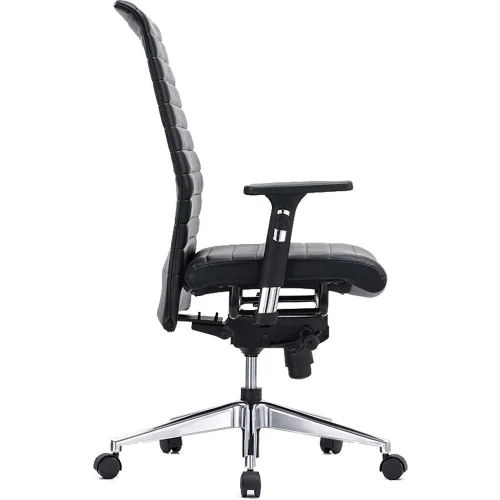 Chair Hugo LB eco leather black, 1000000000030713 03 