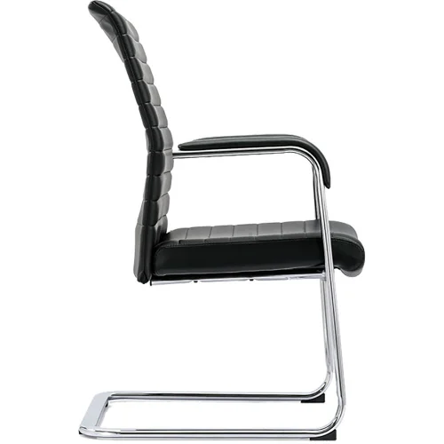 Chair Hugo eco leather black, 1000000000030714 02 