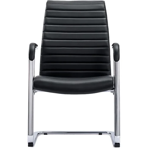 Chair Hugo eco leather black, 1000000000030714 03 