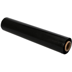 Stretch film black 500Mm/23µm 3.2/0.2kg