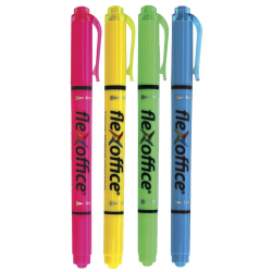 Текст маркер FO-HL01 Pen Объл/Скос. 4 Цв