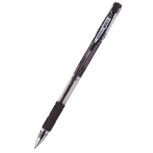 Химикалка FO-045 Wavy 0.7 мм черна, 1000000000031037