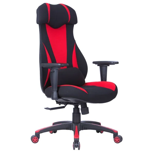 Gaming chair Dragon fabric black/red, 1000000000031167