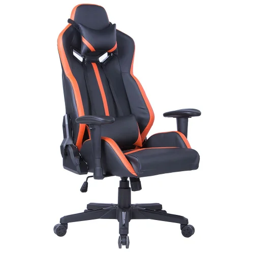 Gaming chair Escape leather black/orange, 1000000000031177