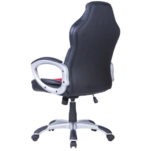 Gaming chair Viking leather black/red, 1000000000031186 04 
