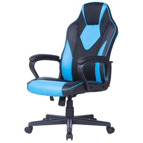 Gaming chair Storm eco leather blue, 1000000000031188 02 