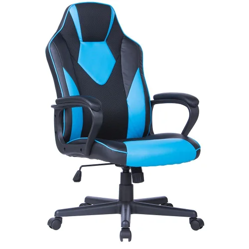 Gaming chair Storm eco leather blue, 1000000000031188