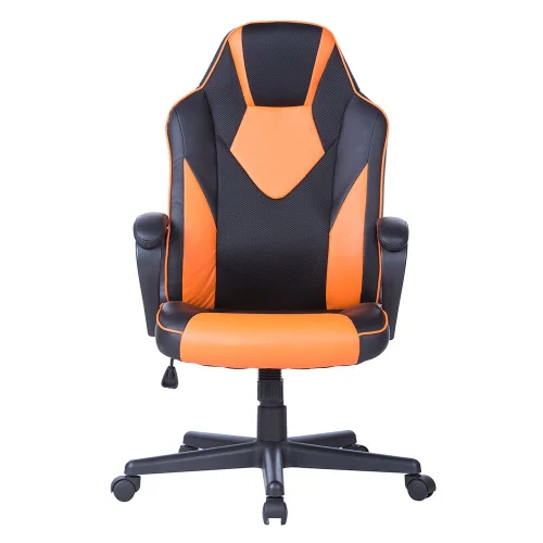 Gaming chair Storm leather black/orange, 1000000000031189 05 