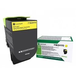 Тонер Lexmark 71B2HY0 Yellow орг 3.5k