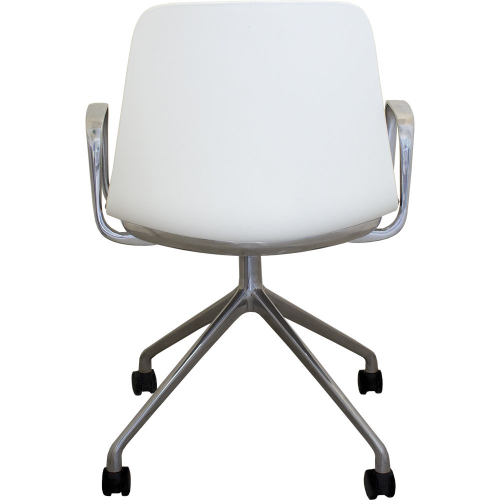 Chair Lola plastic/fabric white, 1000000000032169 04  — OK Office Chair Lola plastic/fabric white, 1000000000032169 04
