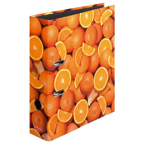 Binder HERLITZ Orange A4 8cm, 1000000000021544