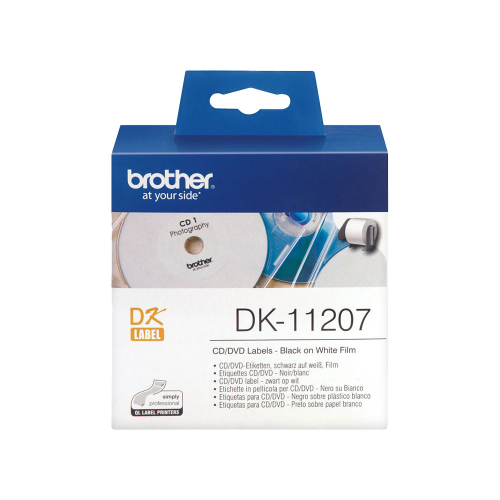 Етикети Brother DK11207 Ф58 100бр, 1000000000031312 03 