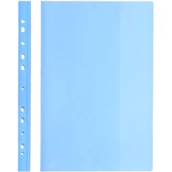 PVC folder FO Euro perforation Lux bLue