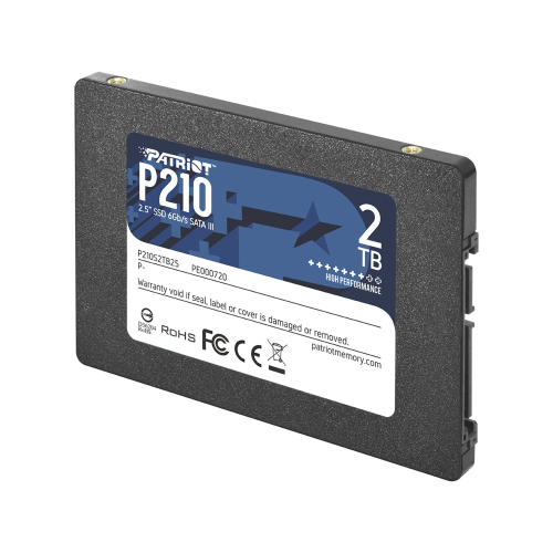 Вътрешен SSD диск Patriot P210 2TB, 5200006303582311 02 