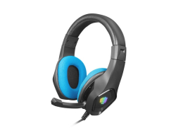 Headphones, Fury Gaming Headset Phantom Black-Blue