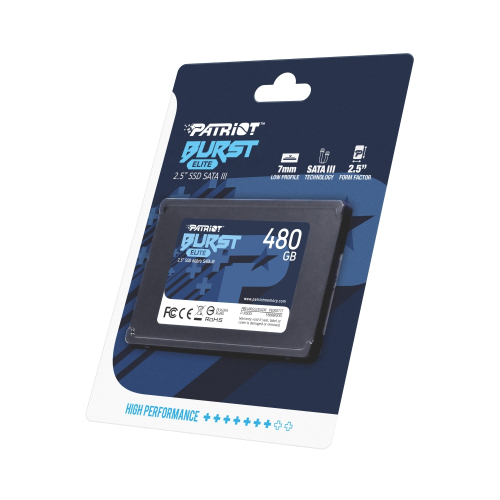 Вътрешен SSD диск Patriot Burst Elite, 480GB, 5200006303694666 06 