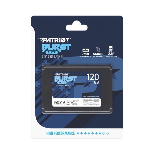 Вътрешен SSD диск Patriot Burst Elite 120GB , 5200006303694674 04 