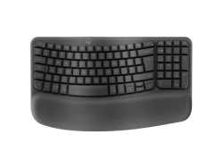 Безжична клавиатура Logitech Wave Keys, черен