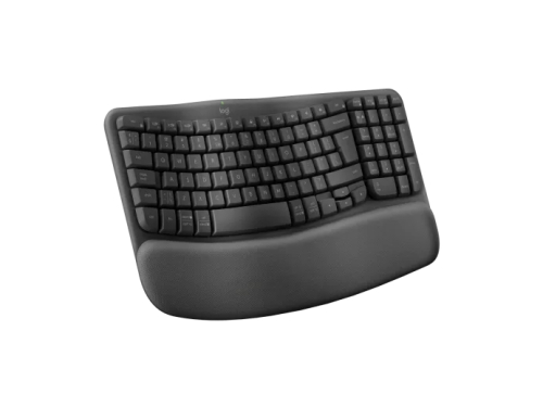 Безжична клавиатура Logitech Wave Keys, черен, 5200006307117215 02 