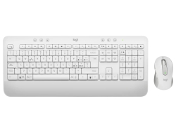 Комплект Logitech Signature MK650 безжична клавиатура + мишка бял