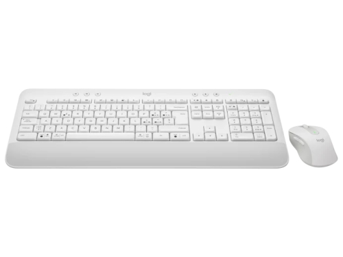 Комплект Logitech Signature MK650 безжична клавиатура + мишка бял, 5200006307117338 02 