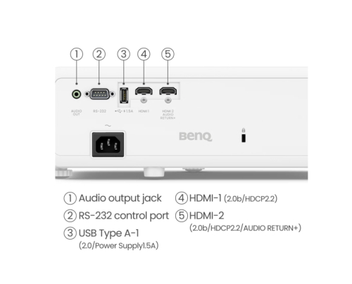 Мултимедиен проектор BenQ TK710STi DLP, Бял, 5200006307233450 06 