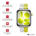 Смарт часовник Huawei Watch Fit 5, бял/зелен, 5200006307268014 07 