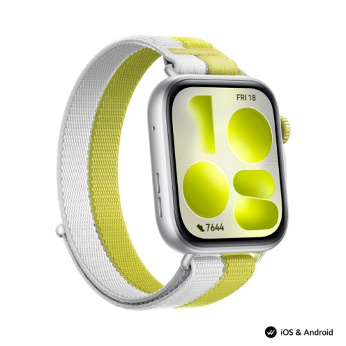 Смарт часовник Huawei Watch Fit 5, бял/зелен, 5200006307268014 05 