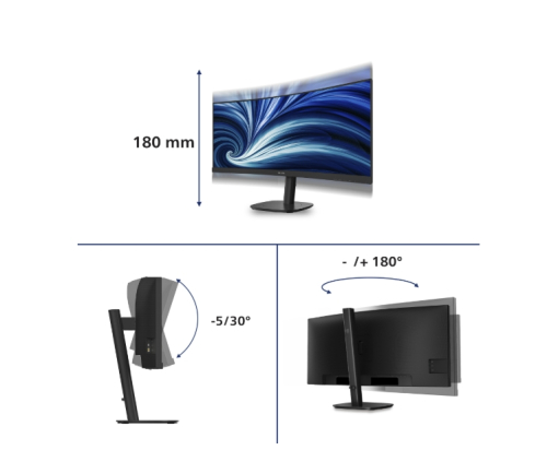 Монитор Philips 34B2N3500C 34