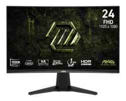 Геймърски монитор MSI MAG 245C X24 23.6\" VA 1920x1080 Curved