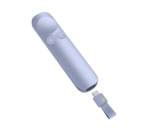 Безжичен презентер Logitech Spotlight 2 Presentation Remote, лилав, 5200006307285481 02 