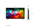 Смарт телевизор LG 43QNED71B3B 43
