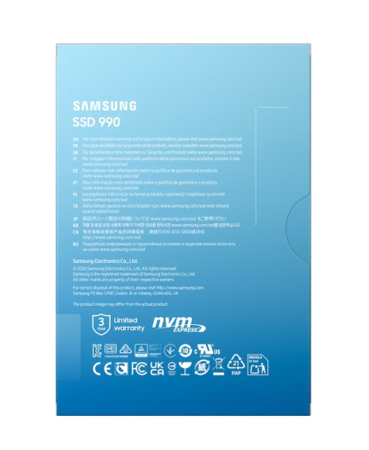 Вътрешен SSD диск Samsung SSD 990 1TB , 5200006307307891 06 