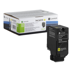 Toner Lexmark 74C20Y0 Yell CS720 org 3k