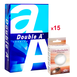 15хDouble A Premium A4 + LED лампа WEDO