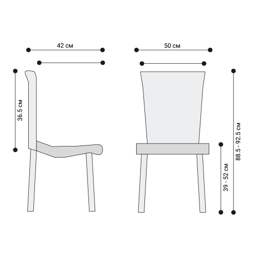 Chair Lola Hocker plastic pink, 1000000000032170 05 