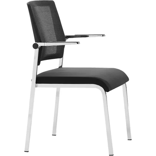 Chair Mala fabric/black mesh, 1000000000032173 03 