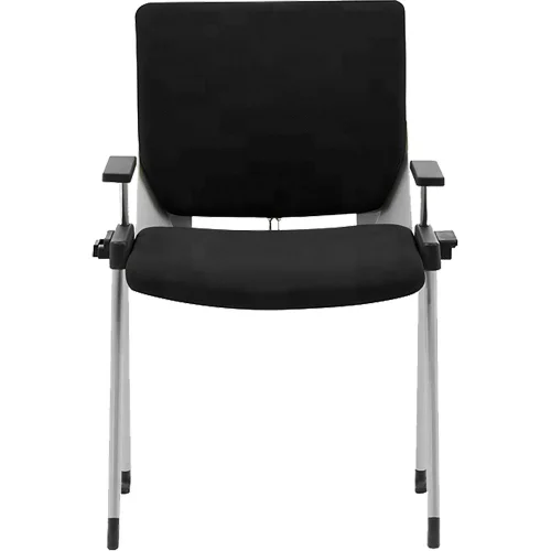 Chair Masaro with armrest fabric black, 1000000000032181 03 