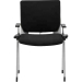 Chair Masaro with armrest fabric black, 1000000000032181 06 