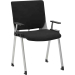 Chair Masaro with armrest fabric black, 1000000000032181 06 