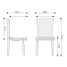 Chair Masaro with armrest fabric black, 1000000000032181 06 
