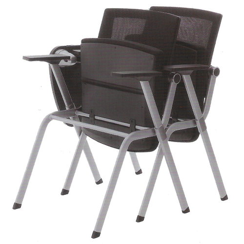 Chair Ben with armrests + table black, 1000000000032183 07 