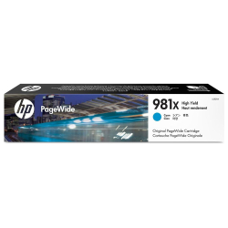 Патрон HP L0R09A №981XL Cyan орг 10k
