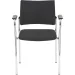 Chair Intrata V31 FL CR fabric black, 1000000000032922 04 
