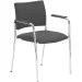 Chair Intrata V31 FL CR fabric black, 1000000000032922 04 