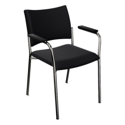 Стол Intrata V31 CF CR дамаска черен