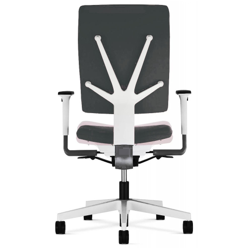 Chair 4Me white fabric black, 1000000000032940 02 