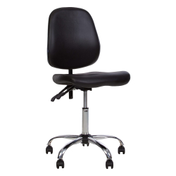 Стол Medico еко кожа черен